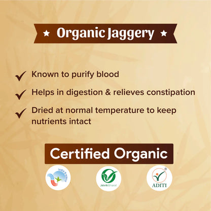 Sri Sri/ Organic Jaggery Powder(500gm)