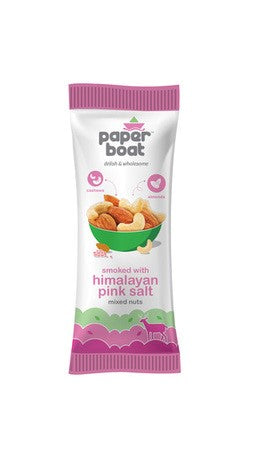 Paper Boat/ Mixed Nuts/ Smoked With Himalayan Salt (30gm)