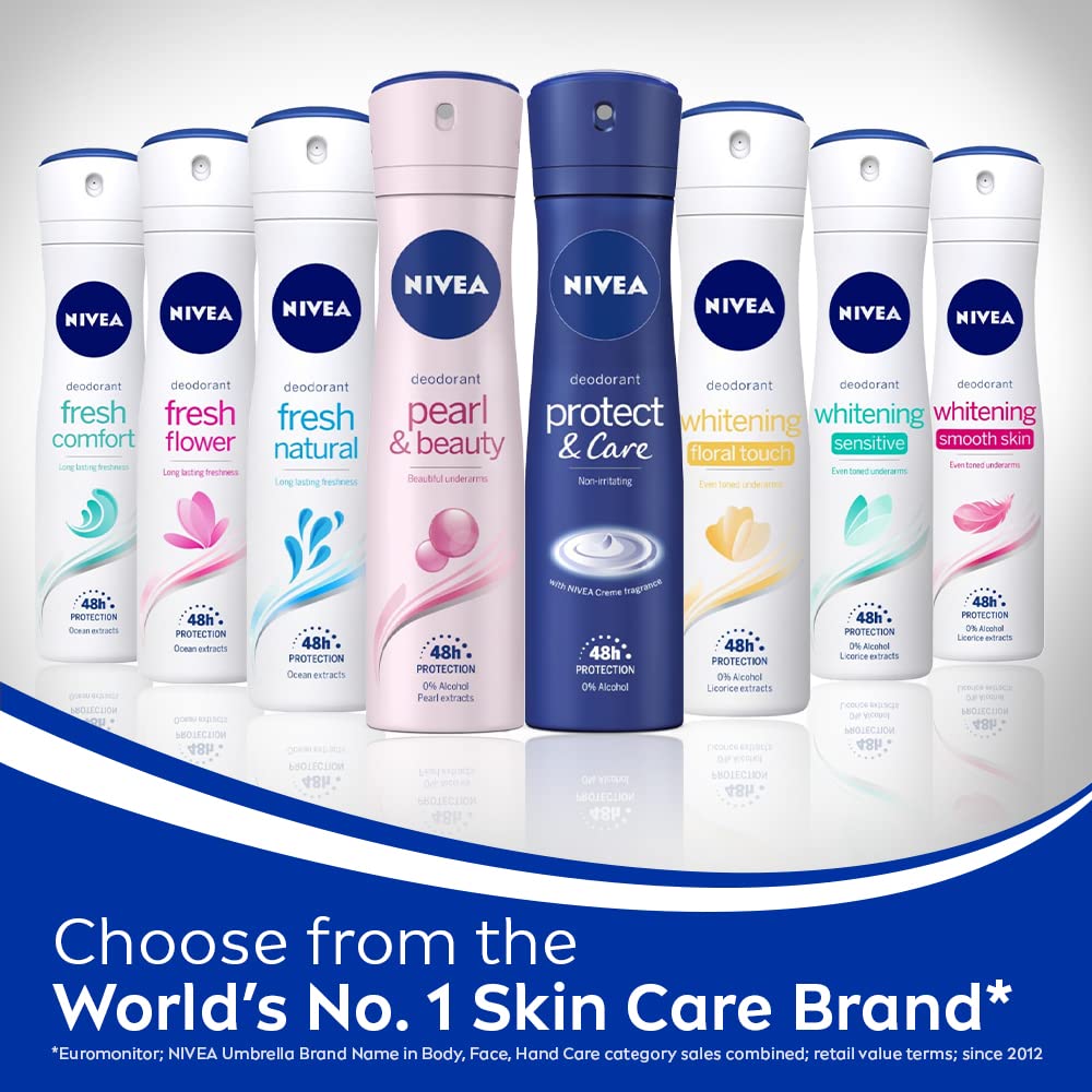 NIVEA PROTECT &amp; CARE DEODORANT (150ml)