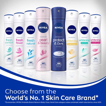 NIVEA PROTECT &amp; CARE DEODORANT (150ml)