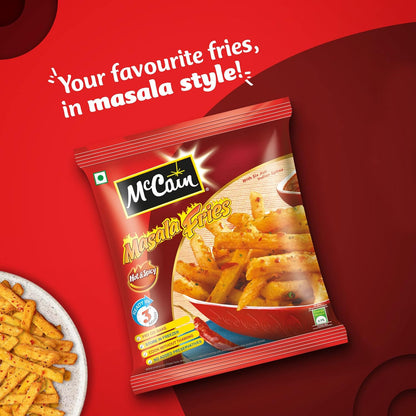 McCain/ Masala Fries (375gm) - Hot & Spicy