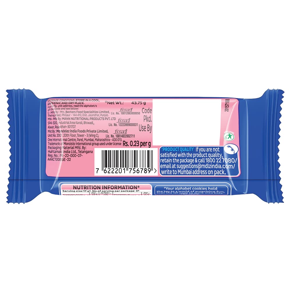 Cadbury Oreo Strawberry Biscuit 113.75 g
