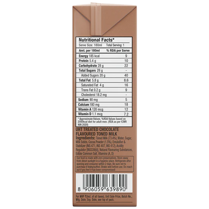 Epigamia/ Chocolate Milkshake (180ml)
