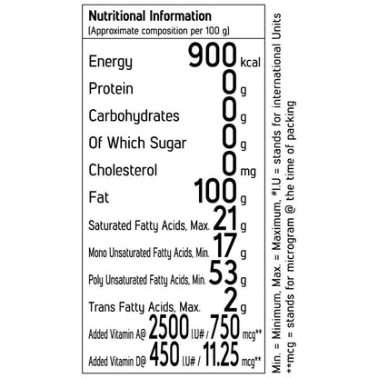 FORTUNE/ SOYA HEALTH/ REFINED SOYA BEAN OIL(1lt-910gm)