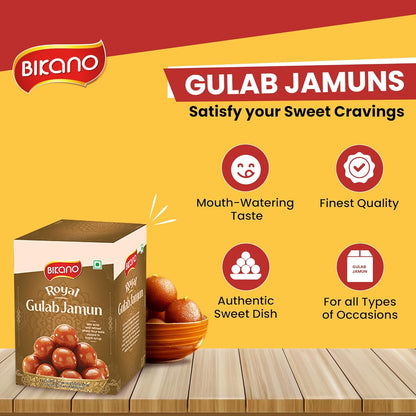 Bikano/ Royal - Gulab Jamun(1kg) (12 pcs)