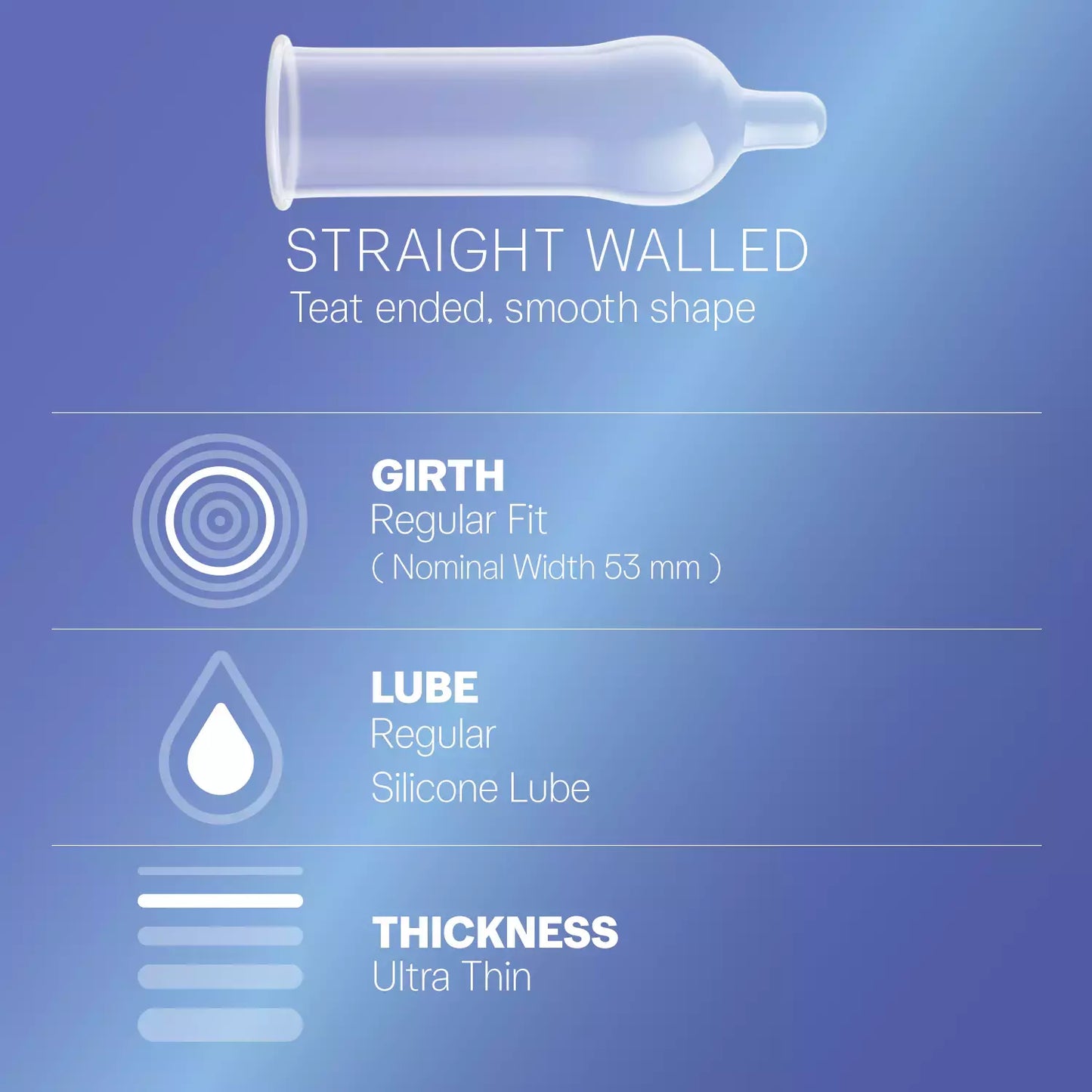 Durex/ Air- Ultra Thin Condoms(10N)/ For an Earth Shattering Experience