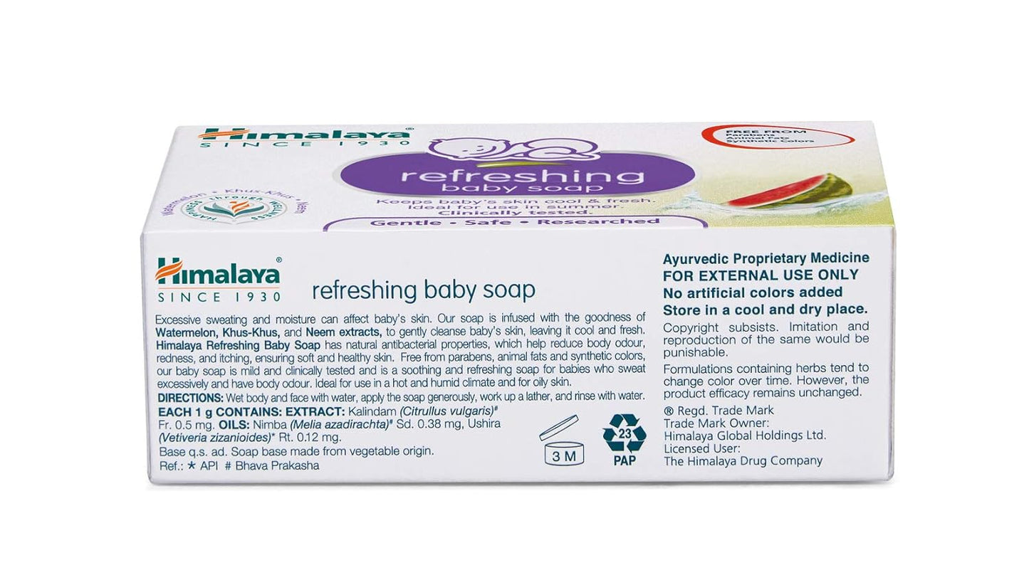 Himalaya/ Refreshing Baby Soap (75gm)