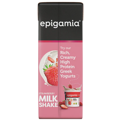 Epigamia/ Strawberry Milkshake (180ml)