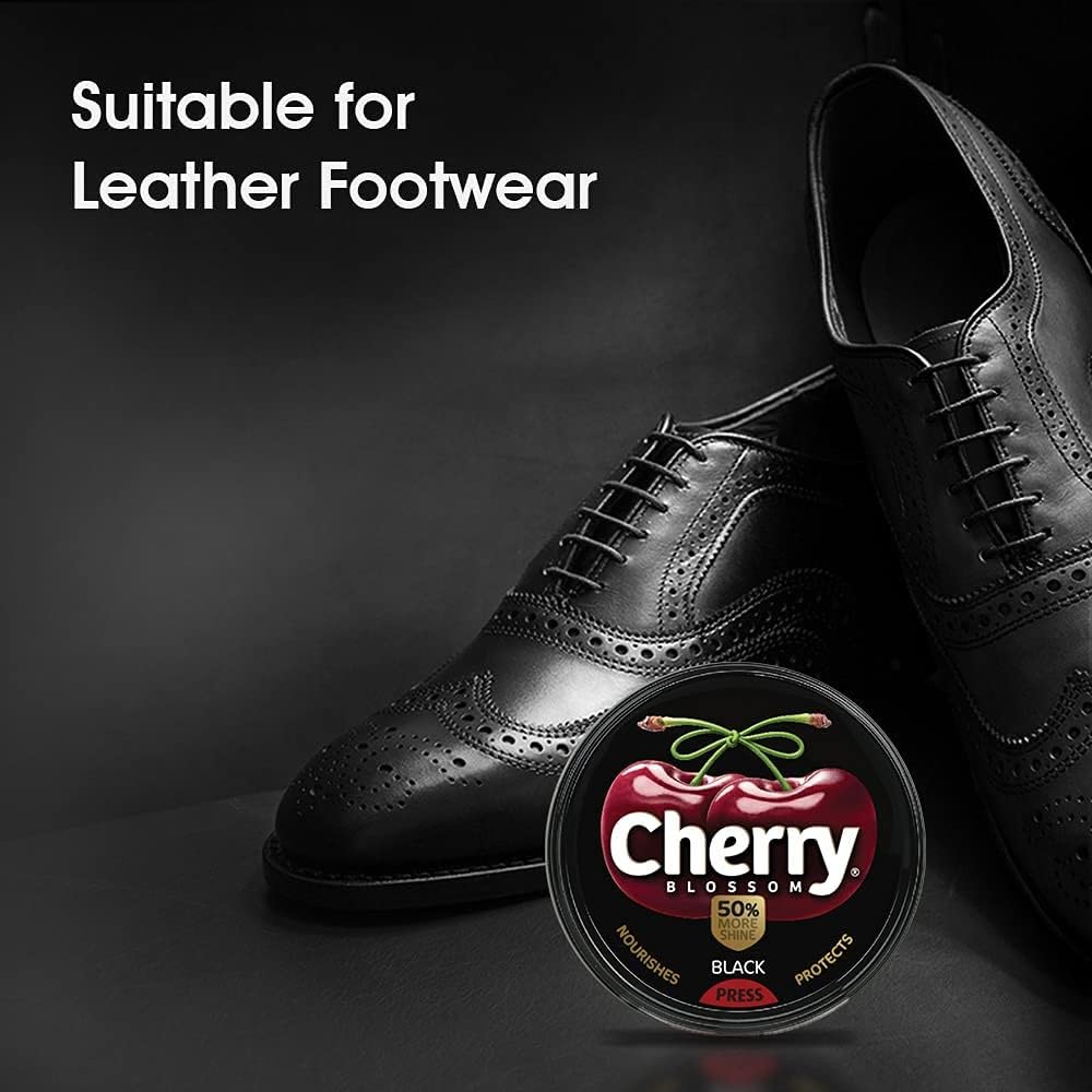 Cherry Blossom/ Shoe Polish/ Black (40gm)(1n)