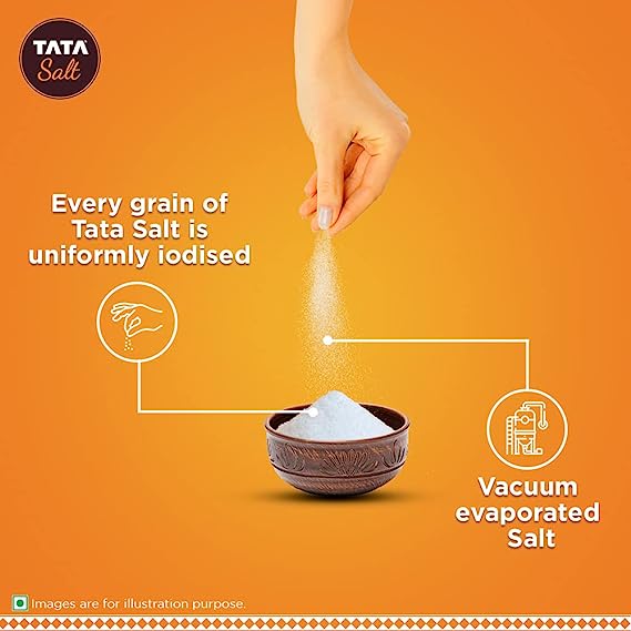 TATA/ SALT / VACUUM EVAPORATED IODISED(1kg)