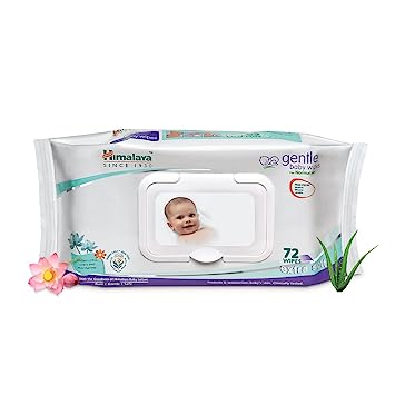 HIMALAYA/ BABY WIPES INFUSED WITH THE GOODNESS OF ALOVERA/72 EXTRA SOFT WIPES(72n)