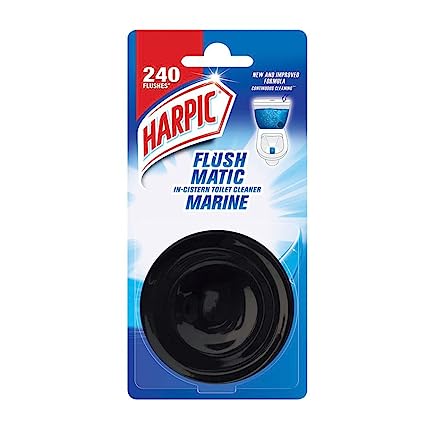 HARPIC/ FLUSH MATIC/ MARINE/ IN-CISTERN TOILET CLEANER/ 240 FLUSHES