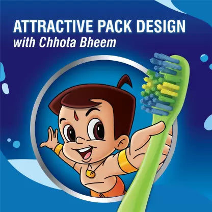 Oral-B/ Kids Chhota Bheem Tooth Brush/ Pack of 3(Extra Soft)