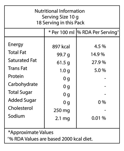 MADHUSUDAN/ DESI GHEE (500ml)