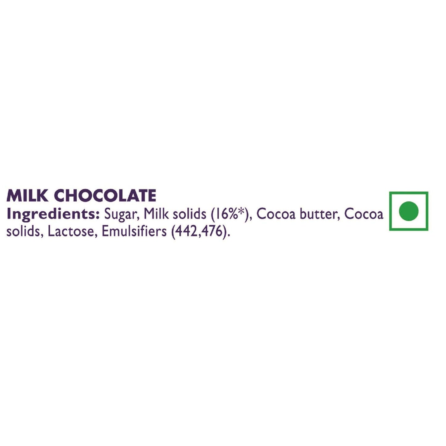 Cadbury/ Dairy Milk (Pack of 40 x Rs. 20)