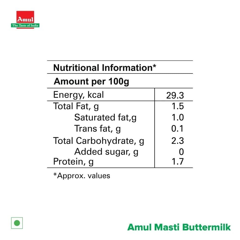 Amul Masti Masala Chaach 200ml