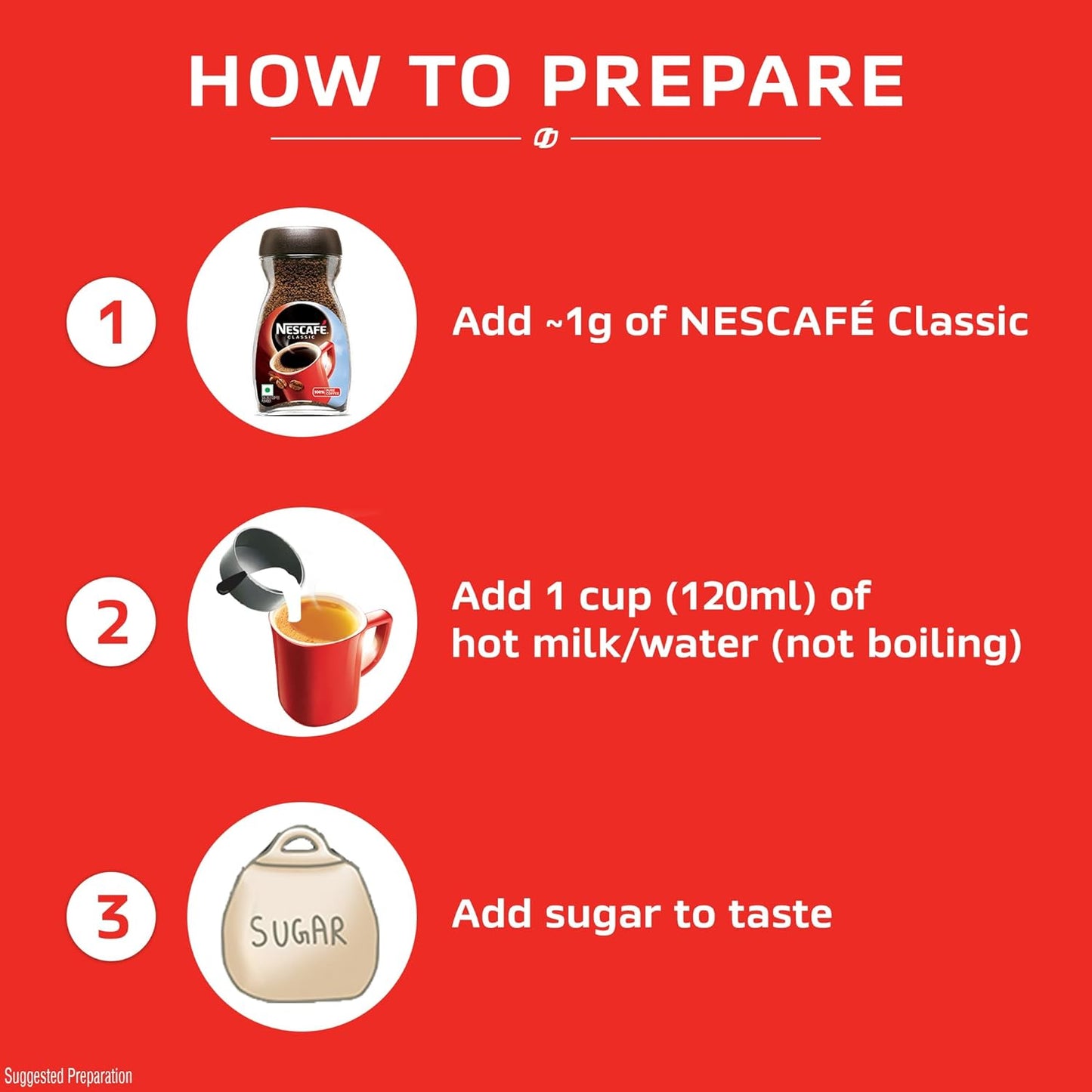 Nescafe/ Classic Coffee Jar/ Nescafe Red Mug Free (190gm