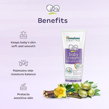 HIMALAYA/ BABY CREAM/ EXTRA SOFT AND GENTLE (50ml)