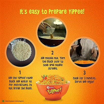 SUNFEAST/ YIPPEE/ MAGIC MASALA NOODLES(55gm)