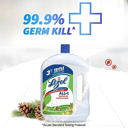 LIZOL / DISINFECTANT ALL IN 1 SURFACE CLEANER/ PINE (2LTR)