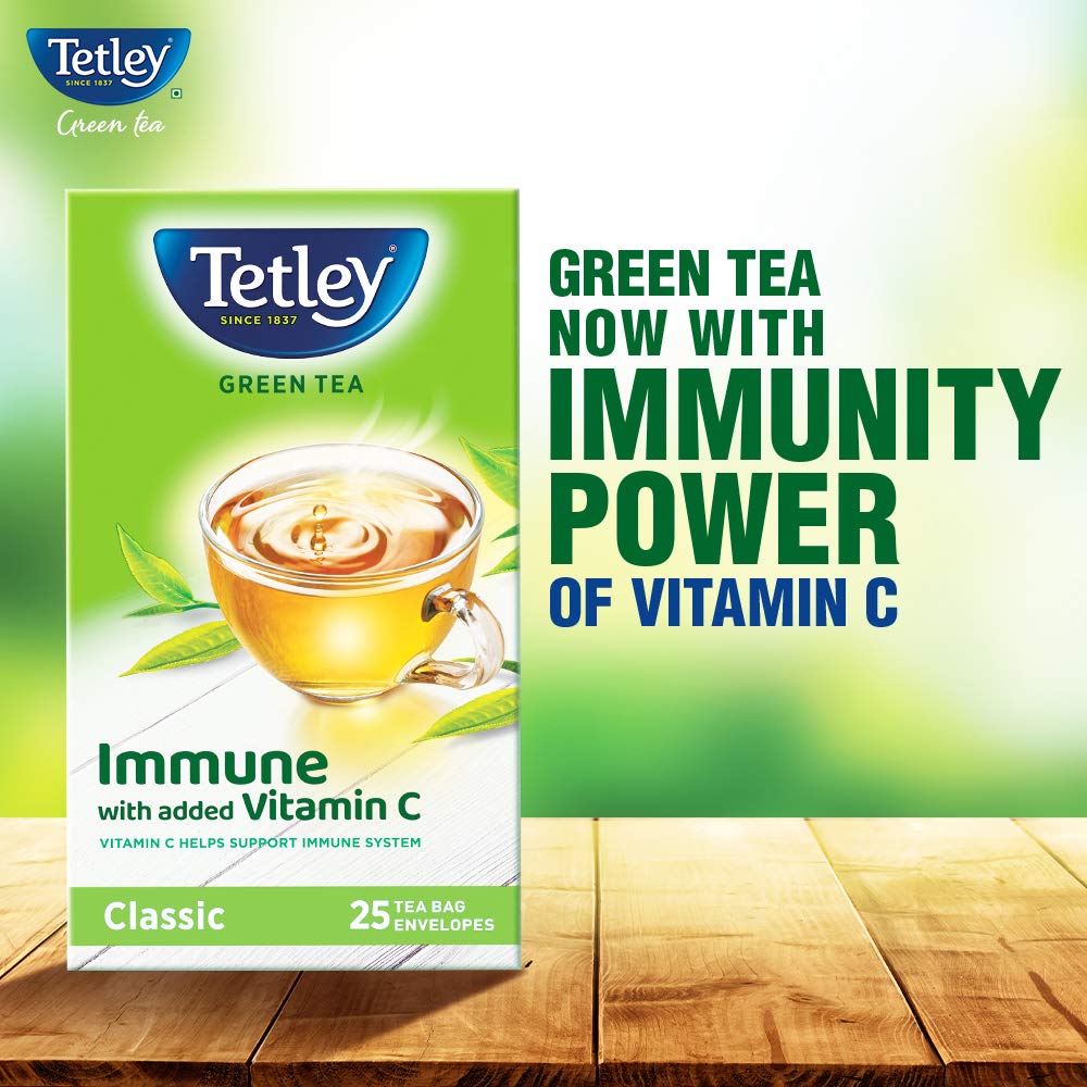 TETLEY/ GREEN TEA/ CLASSIC(25n TEA BAGS)