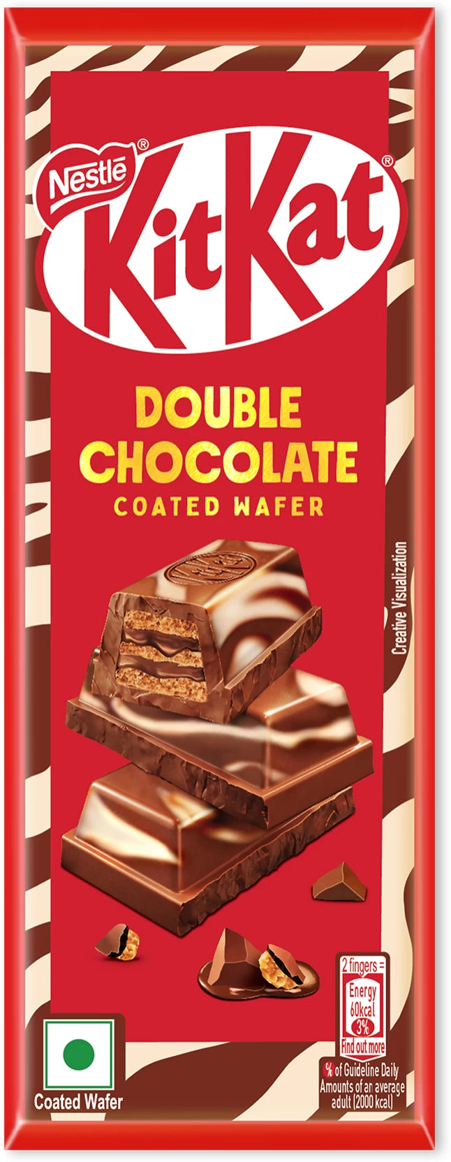 Nestle/ Kit Kat - Double Chocolate Coated Wafer(63.6gm)