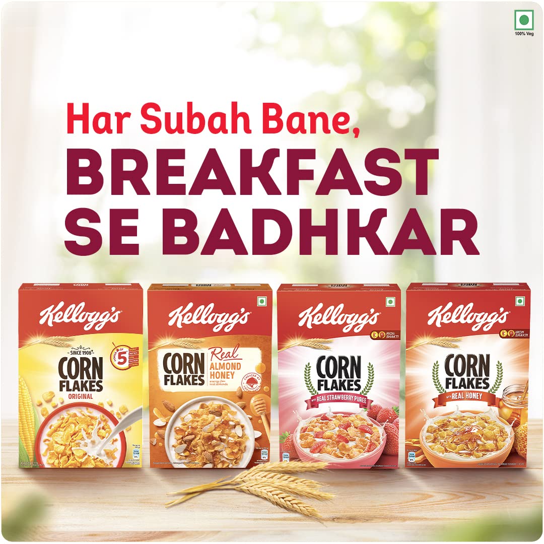 kelloggs Corn Flakes With Real Honey 345gm