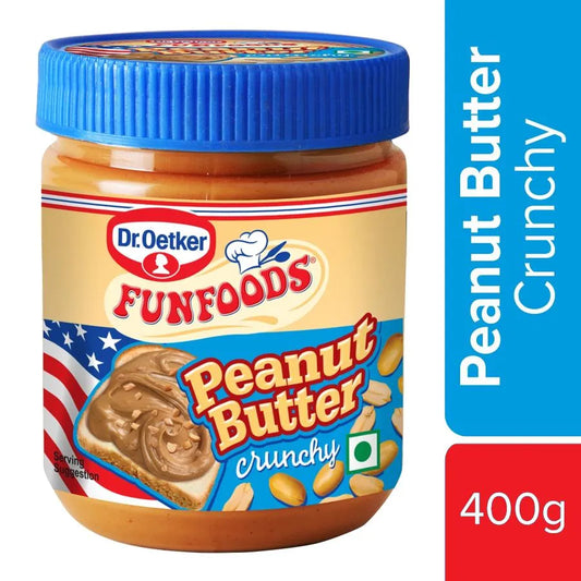 DR. OETKER FUNFOODS PEANUT BUTTER CRUNCHY (400gm)