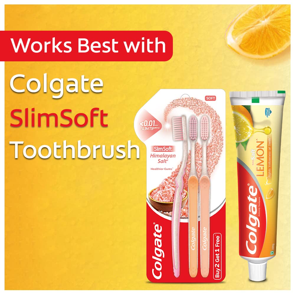 Colgate/ Active Salt Lemon/ Anticavity Toothpaste(200gm)