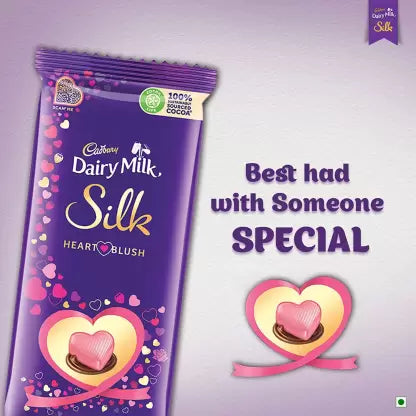 Cadbury/ Dairy Milk Silk Heart Blush(150gm)