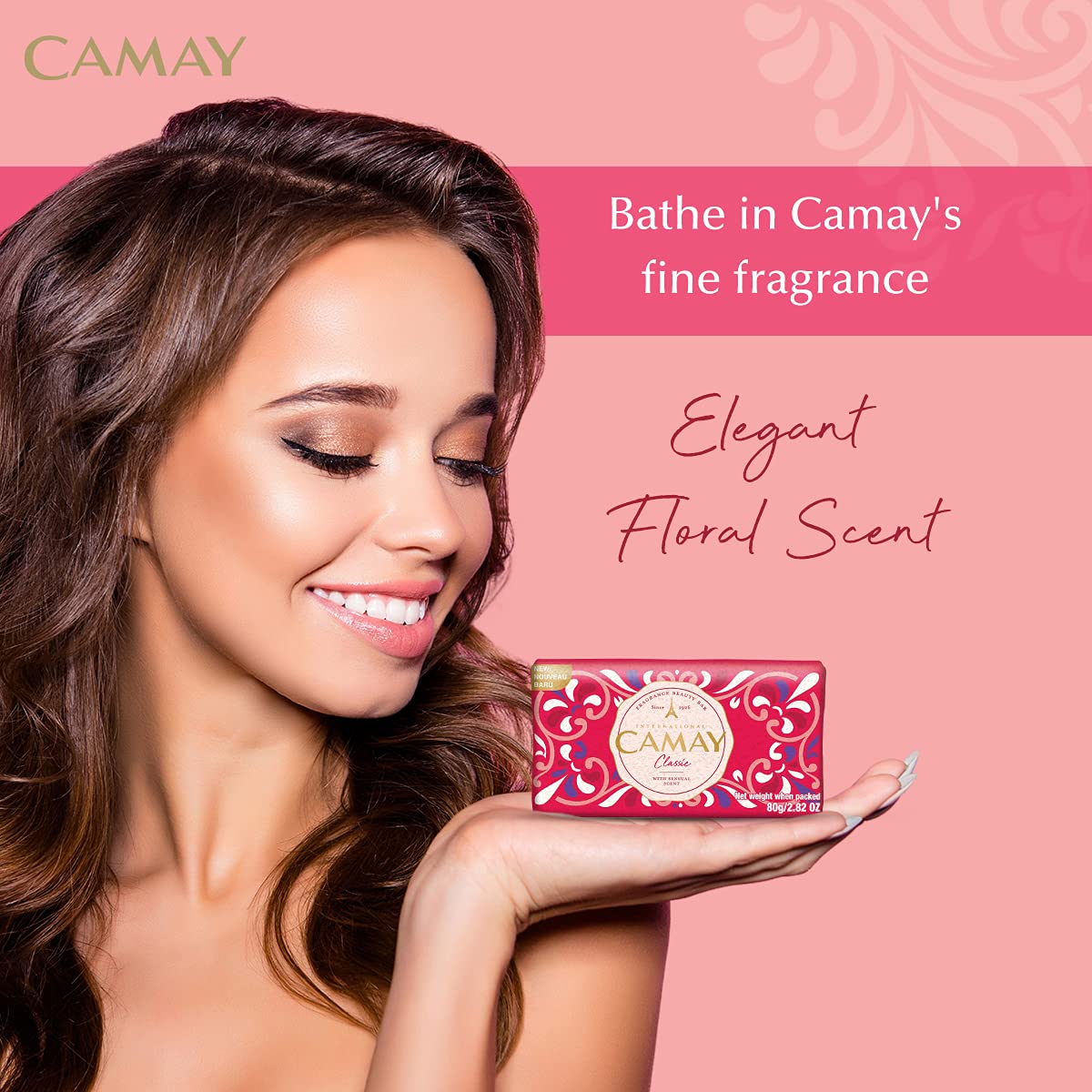 CAMAY CLASSIC INTERNATIONAL BEAUTY BAR WITH SENSUAL SCENT (3nx125gm)