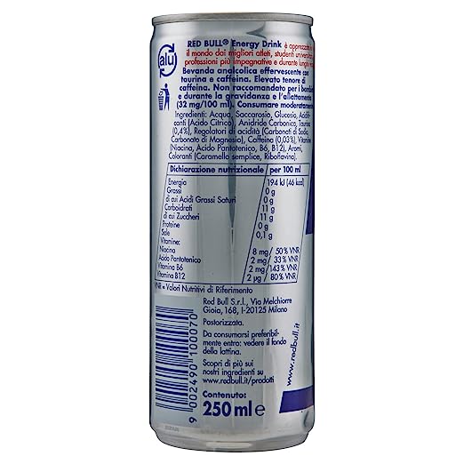 RED BULL ENERGY DRINK (With Taurine)(250ml)