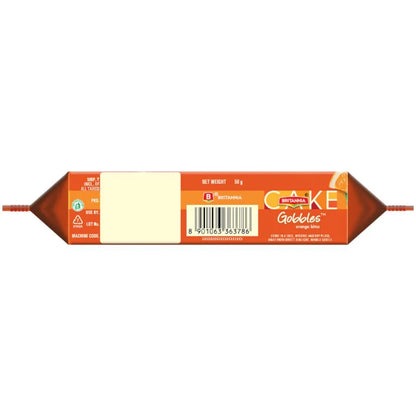 Britannia/ Gobbles Orange Bites Cake - Contains Egg(50gm)