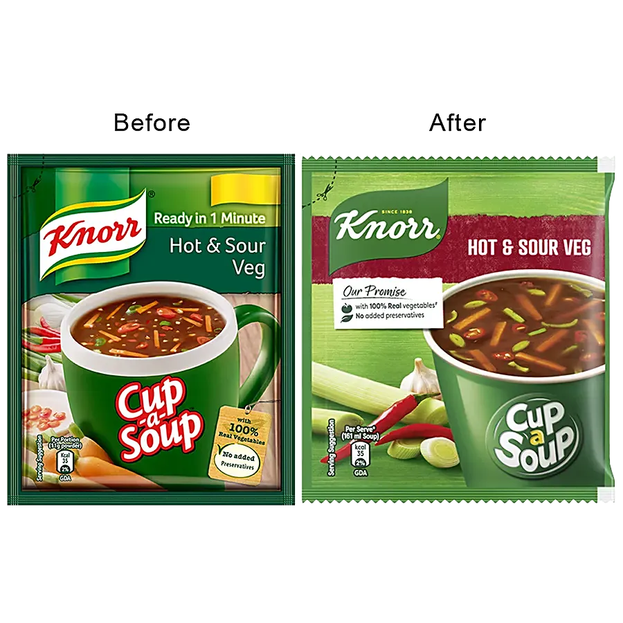 Knorr/ Cup a Soup/ Hot & Sour Veg (10.5gm)