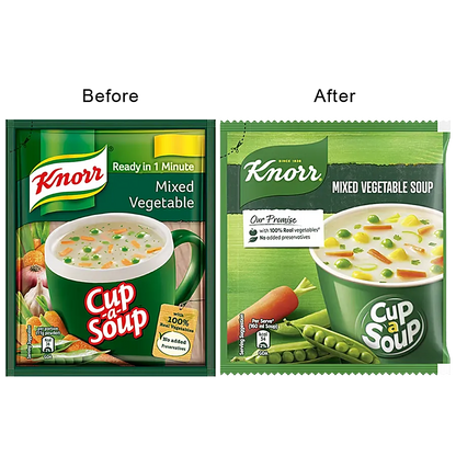 Knorr/ Cup a Soup/ Mixed Vegetable Soup (9.5gm)