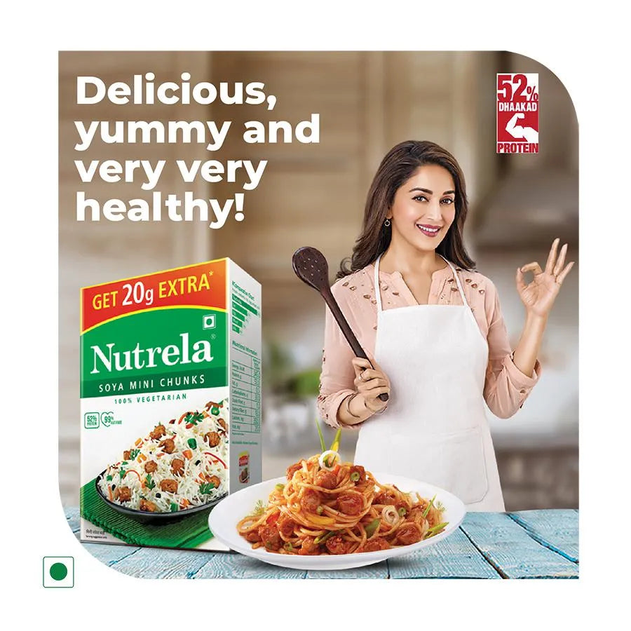 NUTRELA SOYA MINI CHUNKS (200gm + 20gm)