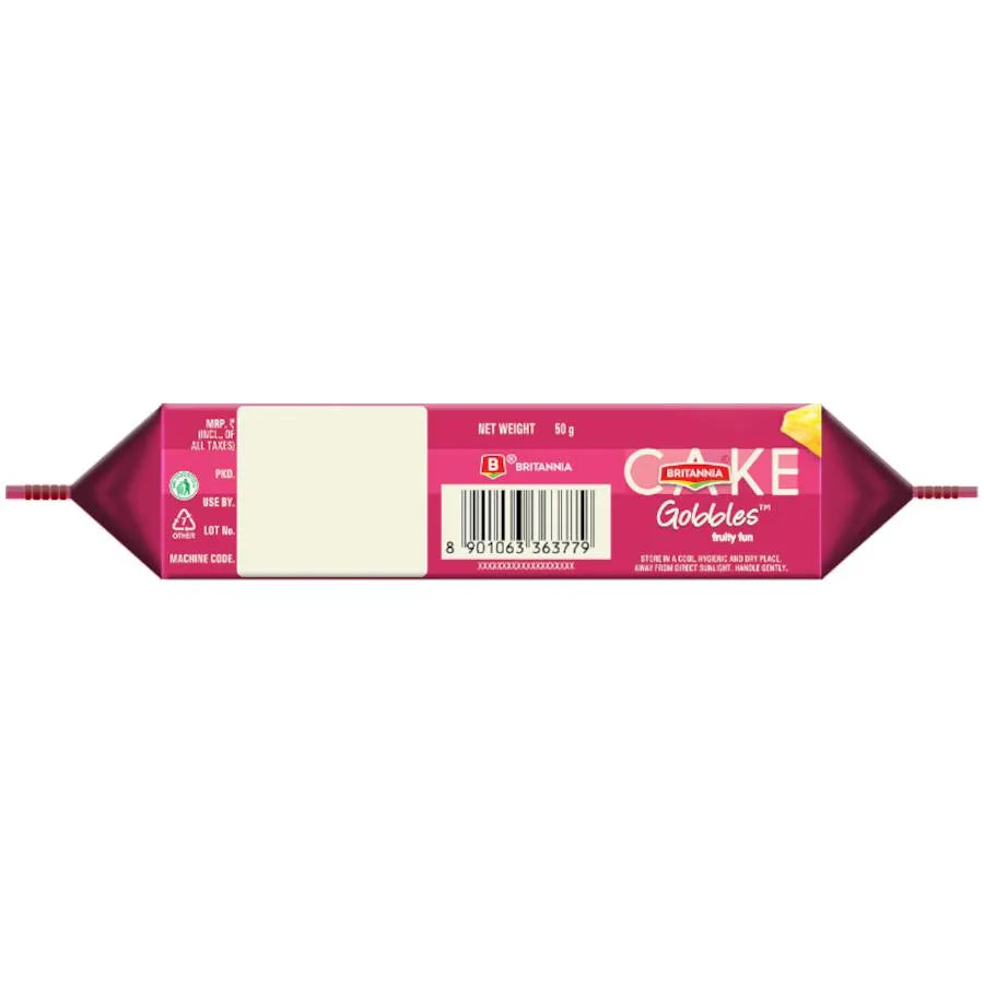Straw Berry Britannia Gobbles Cake, For Bakery, Weight: 0.33gm at Rs  24/piece in New Delhi
