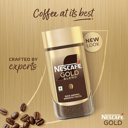 Nescafe/ Gold Blend/ Rich & Smooth Coffee (95gm)(Free Timeless Glass Mug)