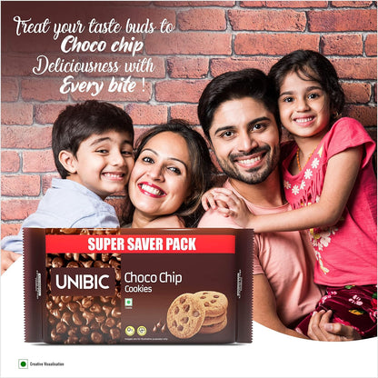 Unibic/ Choco Chip Cookies/ Super Saver Pack (5x100gm)