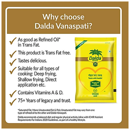 Dalda/ Vanaspati (1lt)- Trans Fat Free