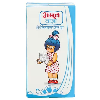 Amul Taaza Toned Milk 500ml