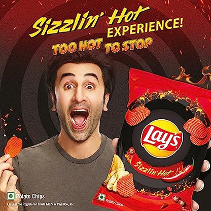 Lays Sizzlin Hot 48gm