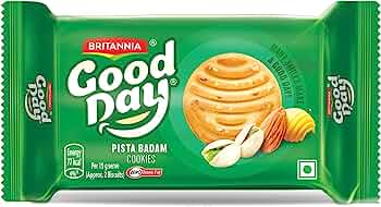 Britannia/ Good Day/ Pista Badam Cookies(45gm)