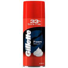 GILLETTE SHAVING FOAM REGULAR (418gm)