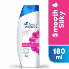 HEAD &amp; SHOULDERS ANTI DANDRUFF SMOOTH&amp; SILKY SHAMPOO (180ml)