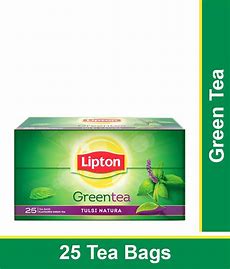 LIPTON GREEN TEA TULSI NATURA (25 TEA BAGS)