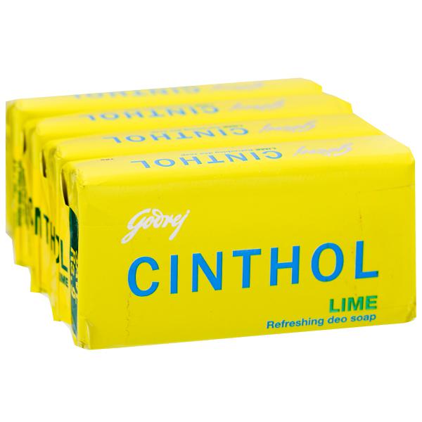 GODREJ CINTHOL LIME SOAP (Buy 4 Get 1 Free)(500gm)