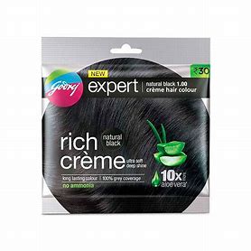 GODREJ EXPERT RICH CREME NATURAL BLACK (12gm + 12ml)