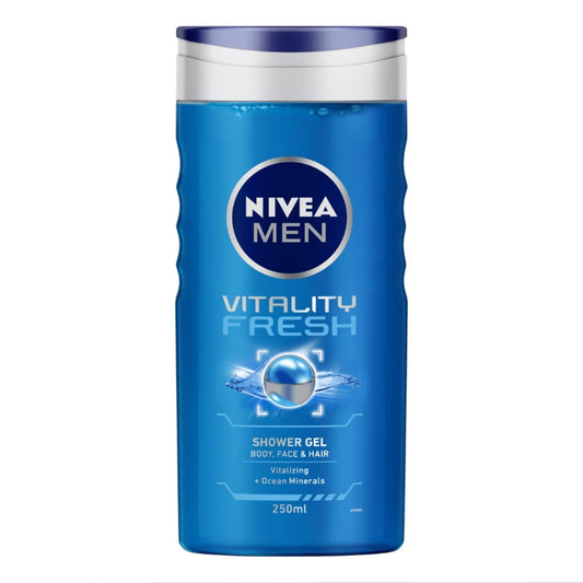 NIVEA MEN SHOWER GEL VITALITY (WITH OCEAN MINERALS) (250ml)