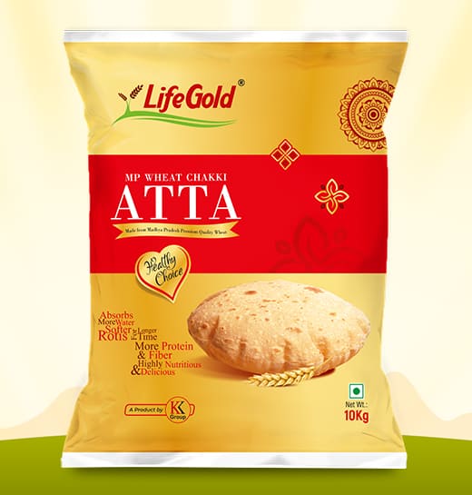 LIFE GOLD MP WHEAT CHAKKI ATTA (10kg)